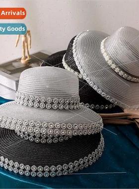 Summer new straw hat French Paris fashion Hepburn wind princ