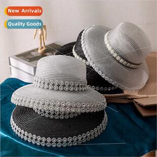 Summer new straw hat French Paris fashion Hepburn wind princ
