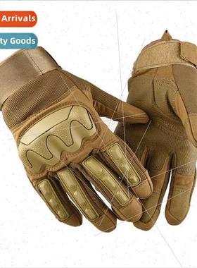 Tactical Gloves Soft Shell Full Finger  Forces Navy Seal Bla