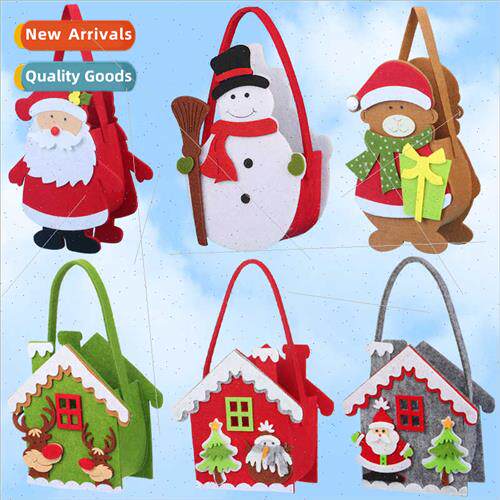 Christmas supplies colorful tote bag apple gift bag children