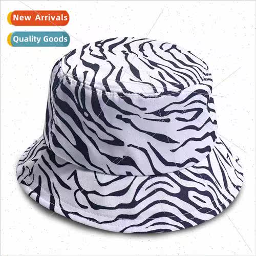 Korean  hchhiking striped fisherman hat spring summer sun ha