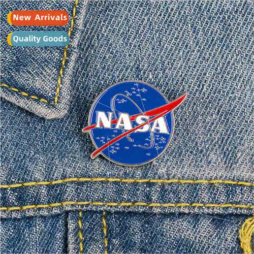 Europe Uned States new aviation badge NASA alloy brooch astr