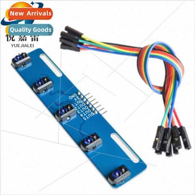 5-channel black whe line recognion sensor module Tracking Tr