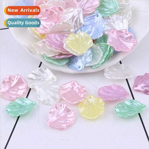 Pearl-colored camellia petals cabbage leaves acrylic DIY han