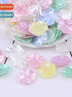 Pearl-colored camellia petals cabbage leaves acrylic DIY han