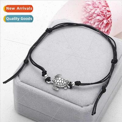 Europe Fashion Jewelry Women Ankle Tricolor Handmade Knted L