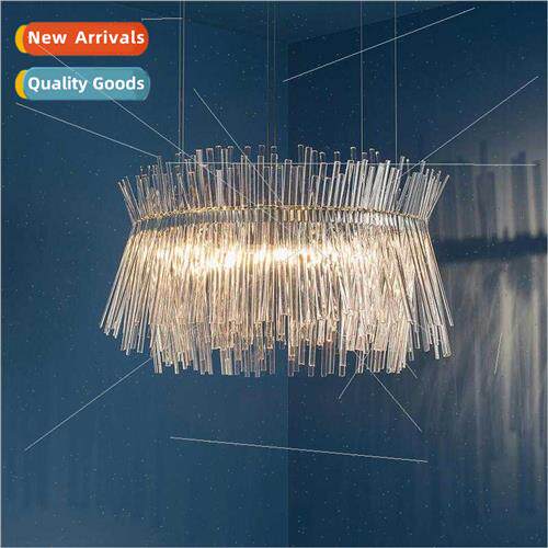 Designer new Scandinavian light luxury crystal chandelier ro