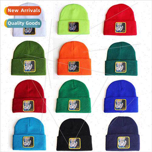 New anime cartoon characters Dragon Ball Super Saiyan knted