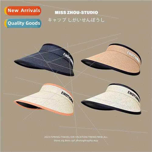 Sunscreen hat sunshade show face small hollow top hat sun ha