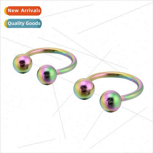 Cufflinks Creative unscrewable U-shaped ball French stainles