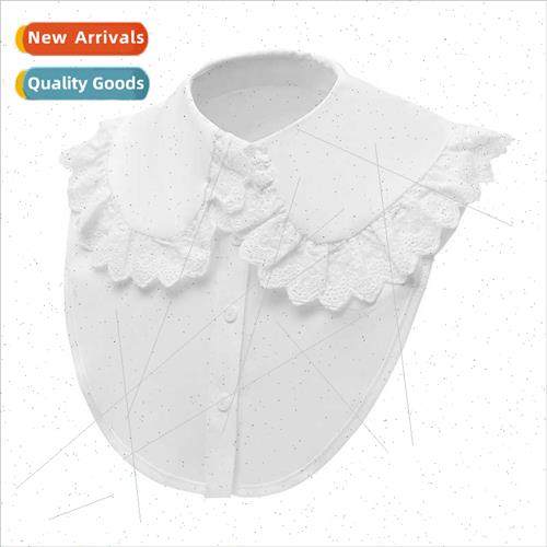 Fake collar children sweater new flower-shaped dress Korean