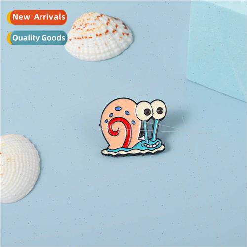 New cartoon big eyes small snail modelling series creative v