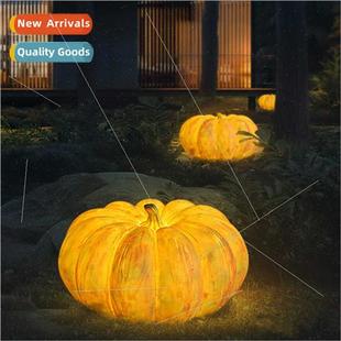 Lamp Villa Lawn Outdoor Decoration Pumpkin Charging Patio