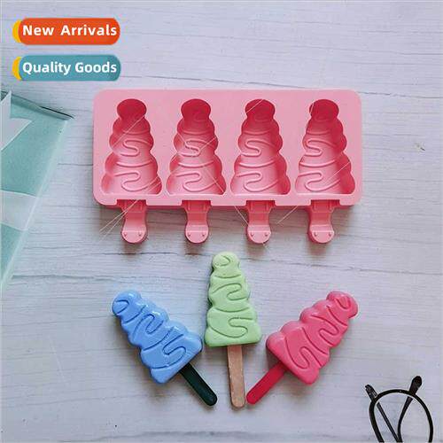 4 Christmas Tree Ice Cream 64 licone Mold Cake Ice Cream Pud