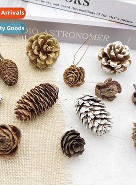 1-18CM pine cones Christmas decorations pendant Christmas e