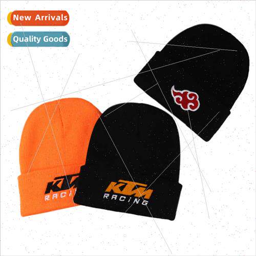 KTM motorbike motocross knted cap outdoor riding rolled edge
