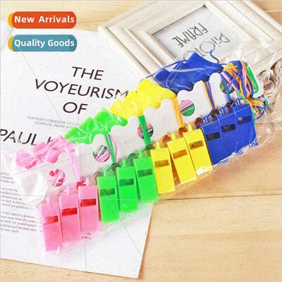 Colorful Plastic Whistle Referee Whistle Sports Cheering Lan