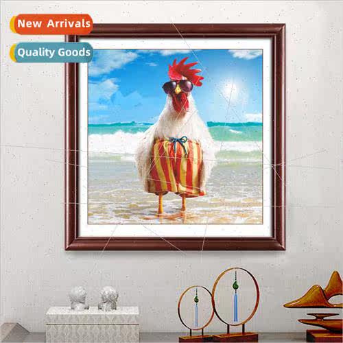 Diamond painting 2023 new handmade sticker painting wearing