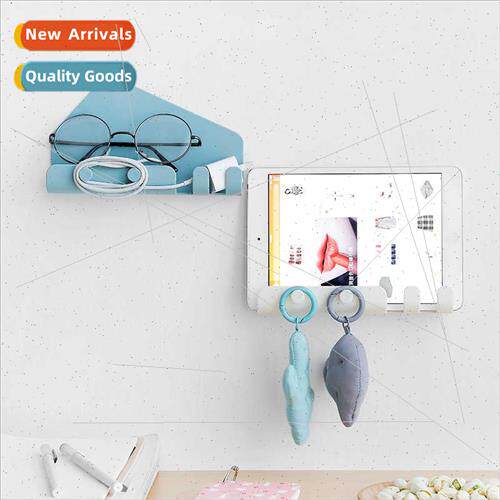 Large stick-on -marking sticky hooks plastic 4 hooks storage