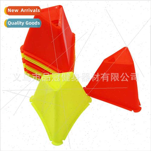 13cm soccer sign barrel Thickened triangular sign barrel obs