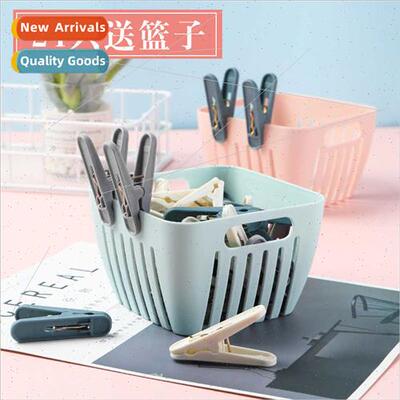 Household multifunctional drying clip creative wh basket pla