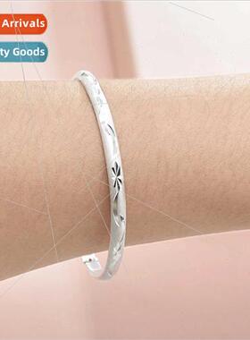 Ethnic silver-plated bracelet ancient Hanfu accessories simp