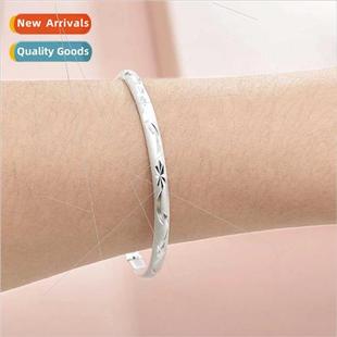 Ethnic silver-plated bracelet ancient Hanfu accessories simp