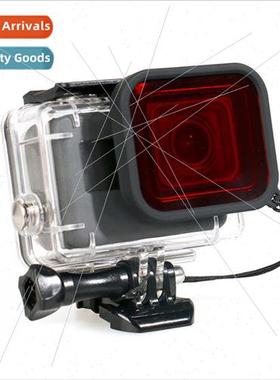 适用gopro5 filter HERO5 diving case filter gopro6 camera cas
