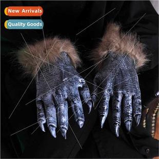 ghost festival horror Halloween paw gloves wolf cov werewolf