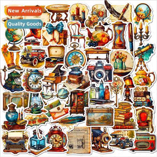 50 Crossing Retro Stickers New Medieval Vintage er Notebook