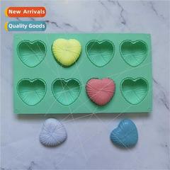 licone 8 wh wool heart chocolate DIY cake Ice cube cookie pa