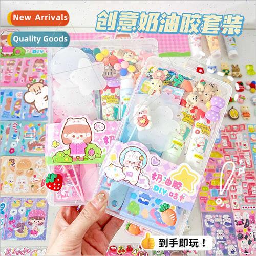 Cream Gum Gum Gum Set Kids Toys Gum Gum Gum Plate Girls Hand