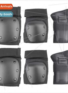 Adult children roller skating skate guards skateboarding rid