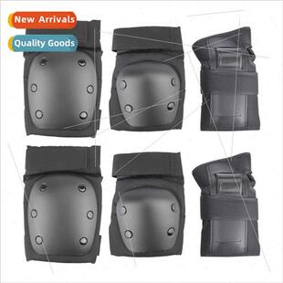 Adult children roller skating skate guards skateboarding rid