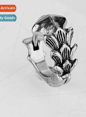 Korean  simple metal wind personaly creative  earrings taniu