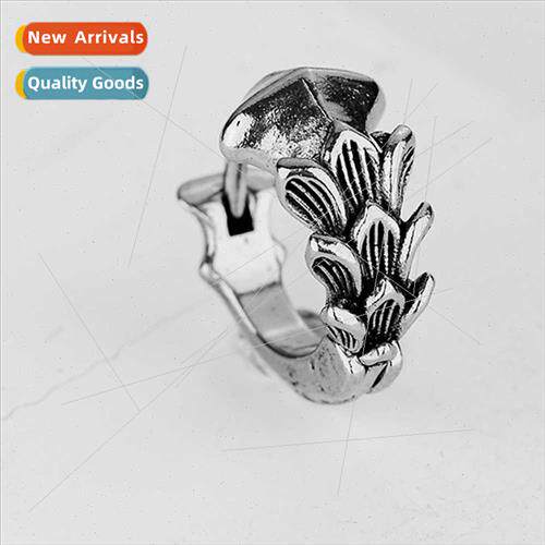 Korean  simple metal wind personaly creative  earrings taniu