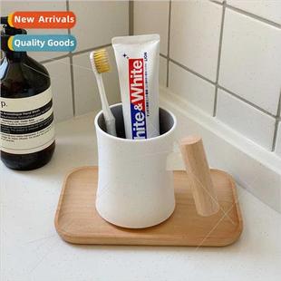 senior sense brush ins travel cup portable was mouthwash