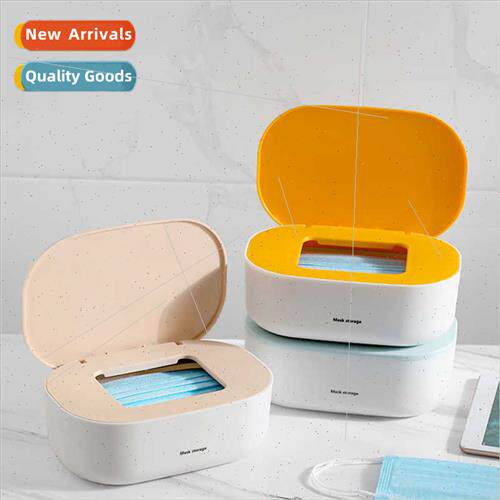 Mask storage box large capacy adult students mask temporary