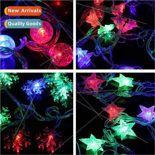 Festive decorative lights Christmas LED lights strings coppe