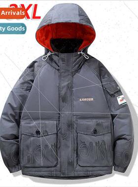 Men short winter 90 whe duck down jacket fashion men women n