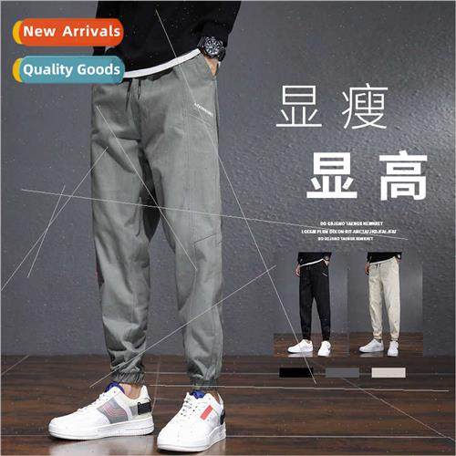 2023 Spring Autumn Sports Hundreds  Work Pants Men Casual Pa