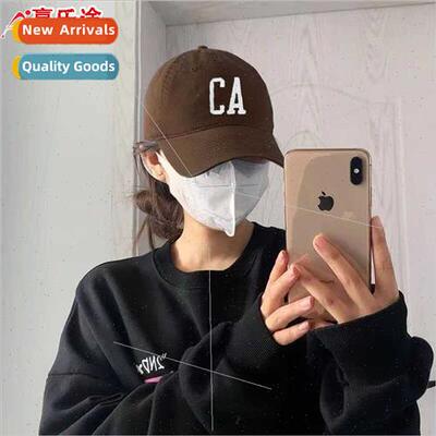 Baseball cap female Japanese hundreds matching thin show fac