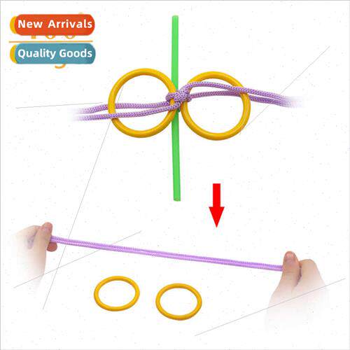 Rope off ring Rope ring magic Break free from knot death Nov