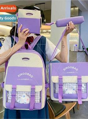 Campus schoolbag female Korean fresh five or six grades shou