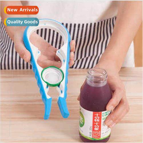 Multi-functional four-in-one can opener bottle opener four-p