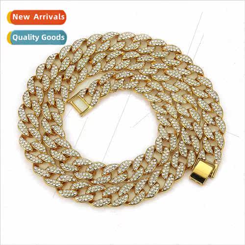 Europe Men Hip Hop Rap Accessories HIPHOP Full Diamond Cuban