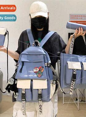 Mori system shoulder bag middle school students large capacy