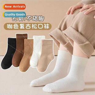 Boneless monthly socks children socks retro fall winter hund