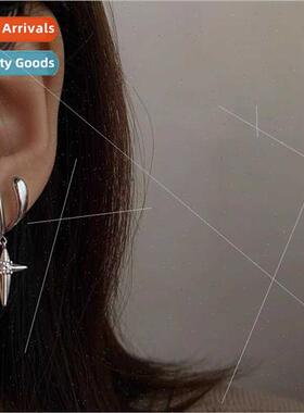 Diamond quadrangle star whout ear holes ear bone ear clip fe