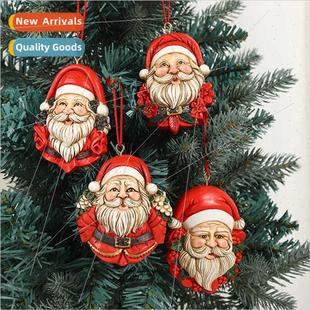 Claus pendant holiday Christmas atmosphere Santa party dec